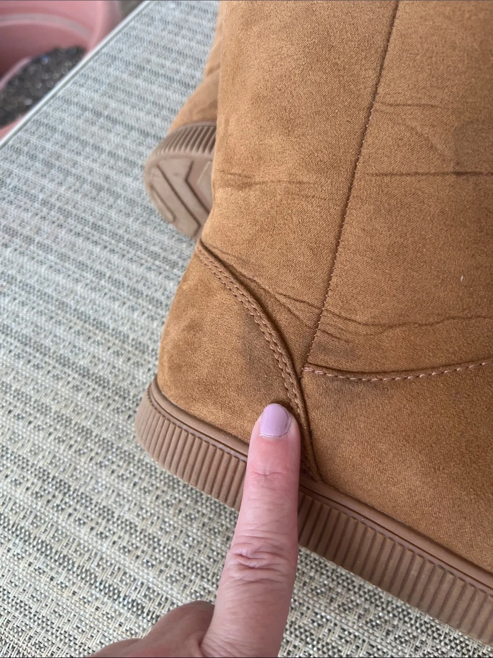 Cat and Jack Girl’s Light Brown Boots